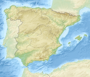 Karta Spanien