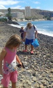 Beach Clean Up Teneriffa 2015