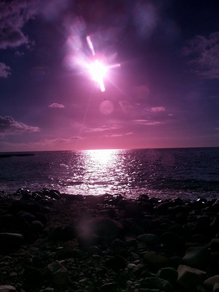 Solnedgång Palm Mar